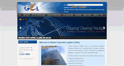 Desktop Screenshot of globalcorporatelogistics.com